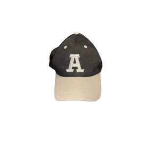 Cobra Youth Snapback Hat Black Tan Letter A Embroidered Baseball Cap One Size